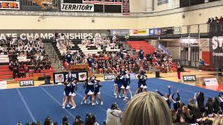 Bothell High School Cougars  WIAA Cheerleading State Championships 2024 [upl. by Sachiko210]