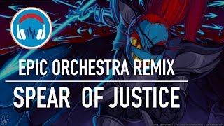 Undertale Spear of Justice Cover EPIC ORCHESTRA [upl. by Haff]