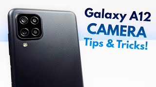 Samsung Galaxy A12  Camera Tips amp Tricks [upl. by Aillicsirp]