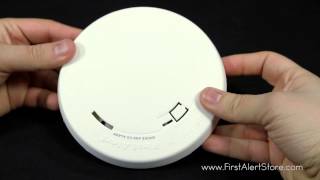 First Alert PRC710 10Year Sealed Battery Combo Photoelectric Smoke amp CO Alarm [upl. by Nudd]