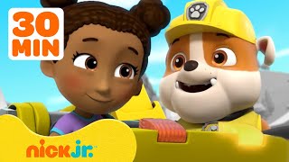 Rubbles Back to School Adventures amp Rescues w PAW Patrol  30 Minute Compilation  Rubble amp Crew [upl. by Roberta332]