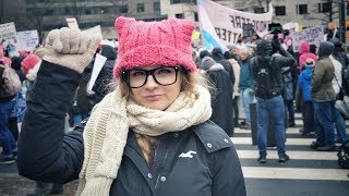 Kaitlin Bennett Goes to the Womens March [upl. by Renita268]