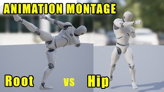 Unreal Engine 4  Animation Montage Blending Tutorial [upl. by Nabal710]