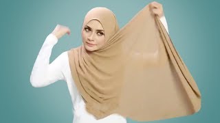 10 TUTORIAL CARA PAKAI TUDUNG SHAWL SIMPLE PALING KEMAS amp CANTIK [upl. by Eanal]