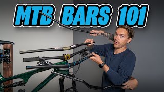 Mountain Bike Handlebars Buyers Guide Carbon vs Alloy Width Rise amp Sweep [upl. by Llered]