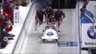 Kaillie Humphries and her team crashed in Winterberg [upl. by Beitnes]