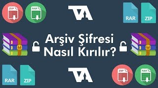 Arşiv Şifresi Nasıl Kırılır Rar ve Zip \u00100 Çalışıyor [upl. by Anidan]