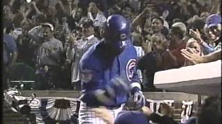 Sammy Sosa HRs in Games 1 amp 2 of 2003 NLCS [upl. by Aerdno]