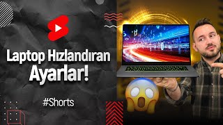 Dizüstü bilgisayarınızı hızlandıracak ayarlar [upl. by Ardnahsal]