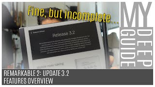 Remarkable 2 Update 32 Features Overview [upl. by Nitsirk]