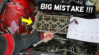 HOW TO REMOVE CYLINDER HEAD GASKET DOES IT MATTER THE SEQUENCE [upl. by Lim]