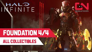 Foundation COLLECTIBLES Locations in Halo Infinite [upl. by Eelarol]