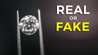 5 Ways To Tell If A Diamond Is FAKE or REAL [upl. by Helsa]