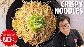 Quick amp Easy Crispy Fried Noodles Recipe [upl. by Alyakcm]