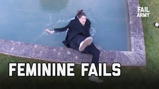 Funny Feminine Fails  FailArmy [upl. by Eliam]