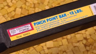 Harbor Freight 60quot Rock Pry Bar Review [upl. by Nnorahs]