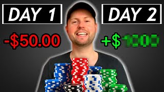 I Spent 48 Hours Playing Online Poker  Complete Beginner [upl. by Nomar]