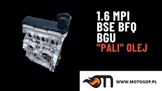 Silnik 1 6 BFQ BSE BGU czyli 16 MPI 8V 102KM pali olej Co dalej [upl. by Neneek]