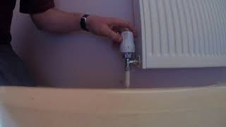 How to replace a thermostatic radiator valve [upl. by Arahsat]