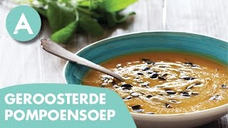 Soep van geroosterde flespompoen  ANGELO  Recept 10 [upl. by Eintrok]