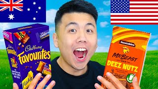 MrBeast Feastables vs Australian Chocolate [upl. by Aneri]