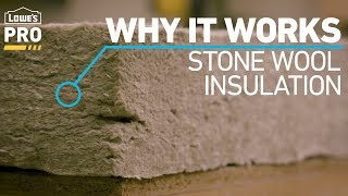 Why It Works ROCKWOOL Stone Wool Insulation [upl. by Ttenrag94]