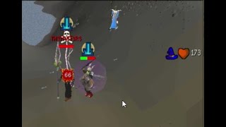 Korasi Anti PKing At Wilderness Bosses [upl. by Ahsyt]