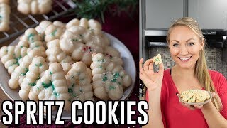 How To Make Spritz Cookies [upl. by Enenstein244]