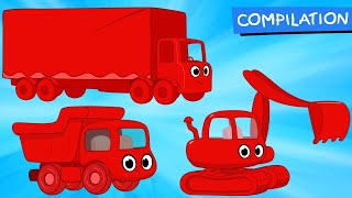 Big Truck Cartoons with Morphle  Animations for Kids  My Magic Pet Morphle [upl. by Jamieson]