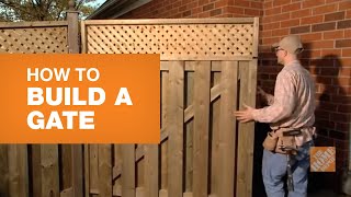 How To Build A Gate With Bonus Lattice Feature [upl. by Tunk]