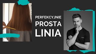 Jak obciąć prostą linię  strzyżenie  Piotr Adaszkiewicz [upl. by Pond511]