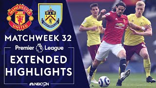 Manchester United v Burnley  PREMIER LEAGUE HIGHLIGHTS  4182021  NBC Sports [upl. by Nehpets370]