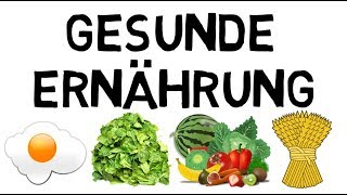 Gesunde Ernährung 10 Regeln DGE [upl. by Billy]