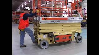 JLG Scissor ES Training [upl. by Steere288]