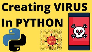 How to creating a Virus in Python 😈 [upl. by Asenav]