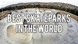 10 BIGGEST Skateparks In The WORLD US UK Canada Australia China [upl. by Enohs708]