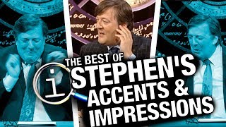 QI  Best Of Stephens Accents amp Impressions [upl. by Adolphus968]