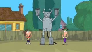 Phineas and Ferb  Robot Rodeo Song [upl. by Casanova]