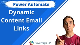 Power Automate Dynamic Content Email Links [upl. by Badger]