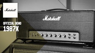 1987X  Official Demo  Marshall [upl. by Luna]