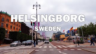 Helsingborg Sweden  Driving Tour 4K [upl. by Edmunda]