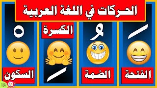 الحركات في اللغة العربية للاطفال و لغير الناطقين بالعربية [upl. by Kostman]