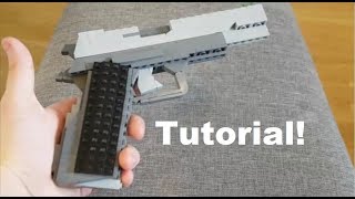 LEGO M1911 Tutorial  Jims LEGO Guns [upl. by Ydnirb186]