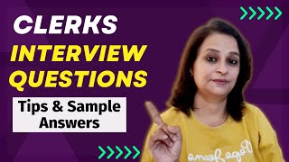 Office Clerk Interview Questions and Answers  For Freshers and Experienced Candidates [upl. by Ojeitak]