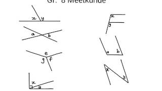 Graad 8 meetkunde [upl. by Keg]