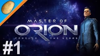 Master of Orion New Gameplay PC  Lets Play PART 1  Humans [upl. by Calabresi]