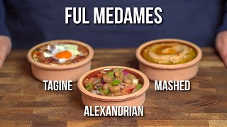 Ful Medames  Fava beans served 3 DELICIOUS ways [upl. by Aicelef]