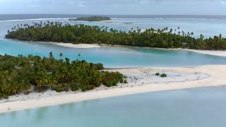 Flats fly fishing for Bonefish in Aitutaki [upl. by Hillhouse500]