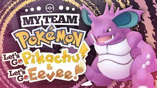 My Team for Lets Go Pikachu and Eevee [upl. by Magnum]