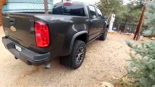 Factory Chevy Colorado ZR2 mud flaps installed [upl. by Pippa336]